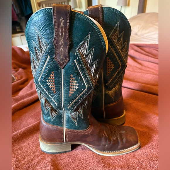 Women’s Ariat VentTEK Cowboy Boots 6.5 B - Picture 3 of 10